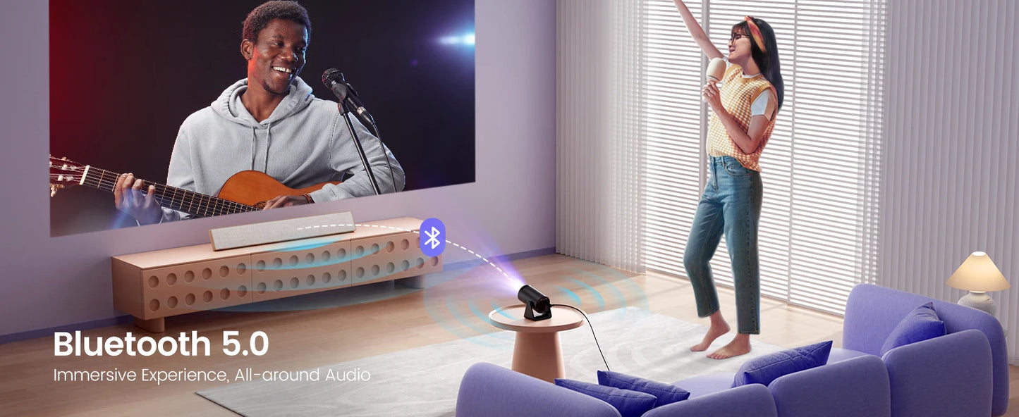 CineMate Android 11 Full HD Projector