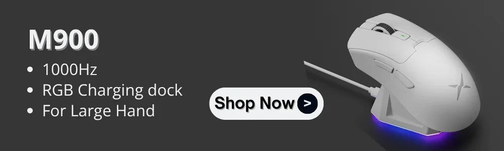 Ergonomic Wireless Precision Mouse – Lightweight 63g with Charging Dock