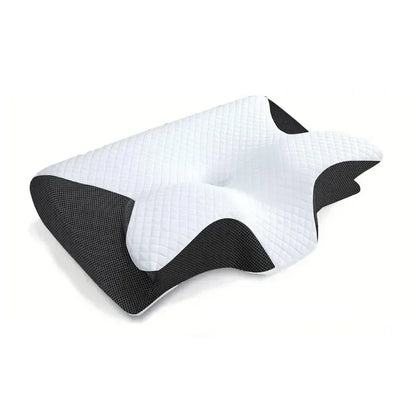 Ergonomic Memory Foam Cervical Pillow – Neck Pain Relief for Side Sleepers