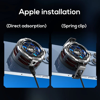 MEMO CX08 High-Power Mobile Phone Cooler with Clamp & Magnet