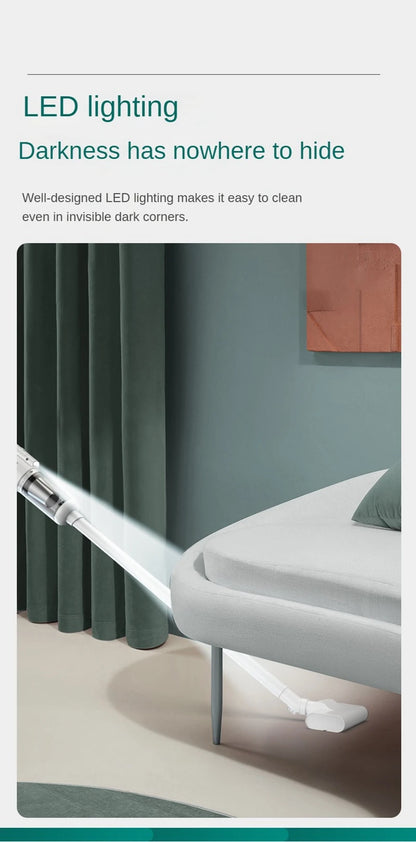 Cordless Handheld Vacuum Cleaner – 6500Pa Power for Home & Car