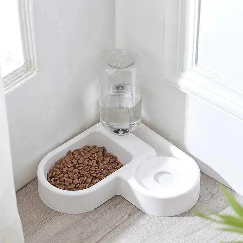 HydraPaws™ Dual Pet Feeder & Water Bowl