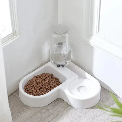HydraPaws™ Dual Pet Feeder & Water Bowl