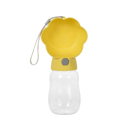 2-in-1 Portable Dog Water Bottle with Food Container