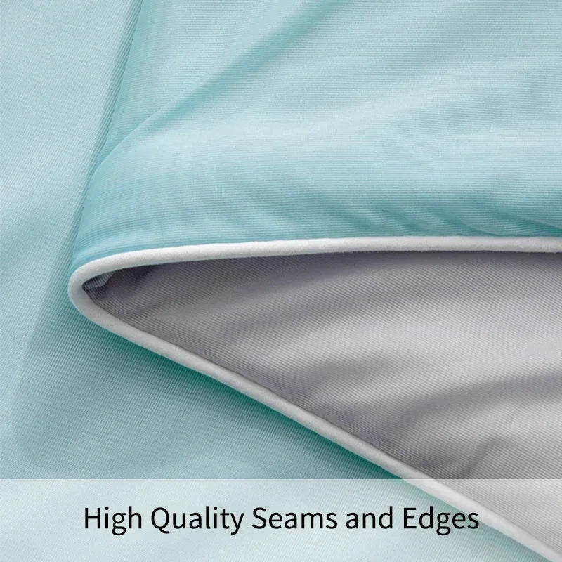Cooling Ice Silk Summer Blanket – Lightweight Breathable Comforter for Hot Nights