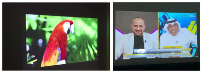 WiFi6 Smart LED Projector 4K Home Cinema