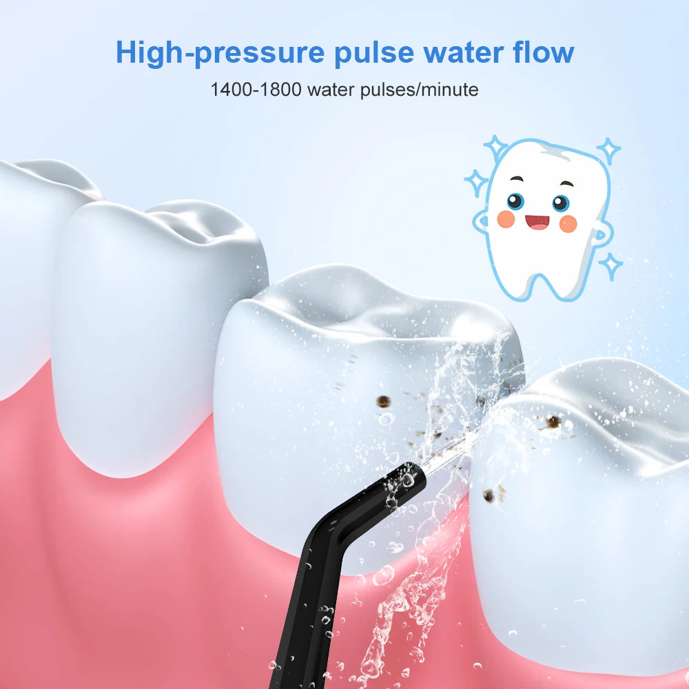 INSMART Water Jet Floss – Waterproof Oral Irrigator for Teeth Cleaning & Whitening